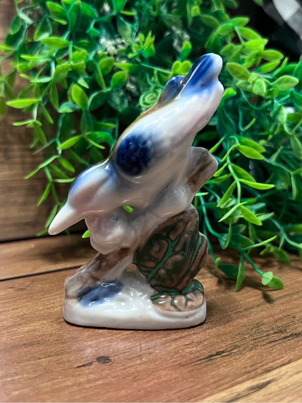 Vintage Japanese Porcelain Bird Figurine